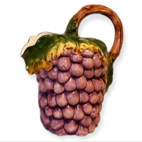 Vintage Grape Pitcher Made in Italy - Picture 3 of 12